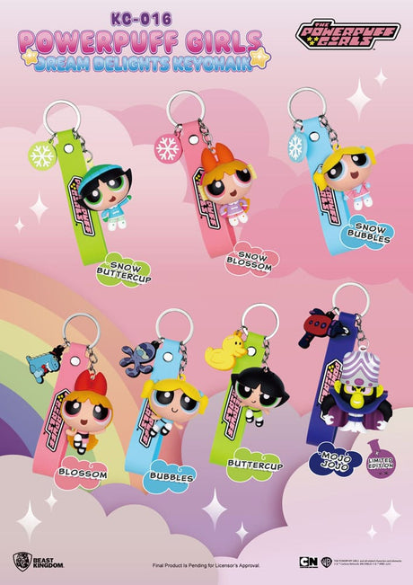 Powerpuff Girls Dream Delights Keychain Blind Box Set