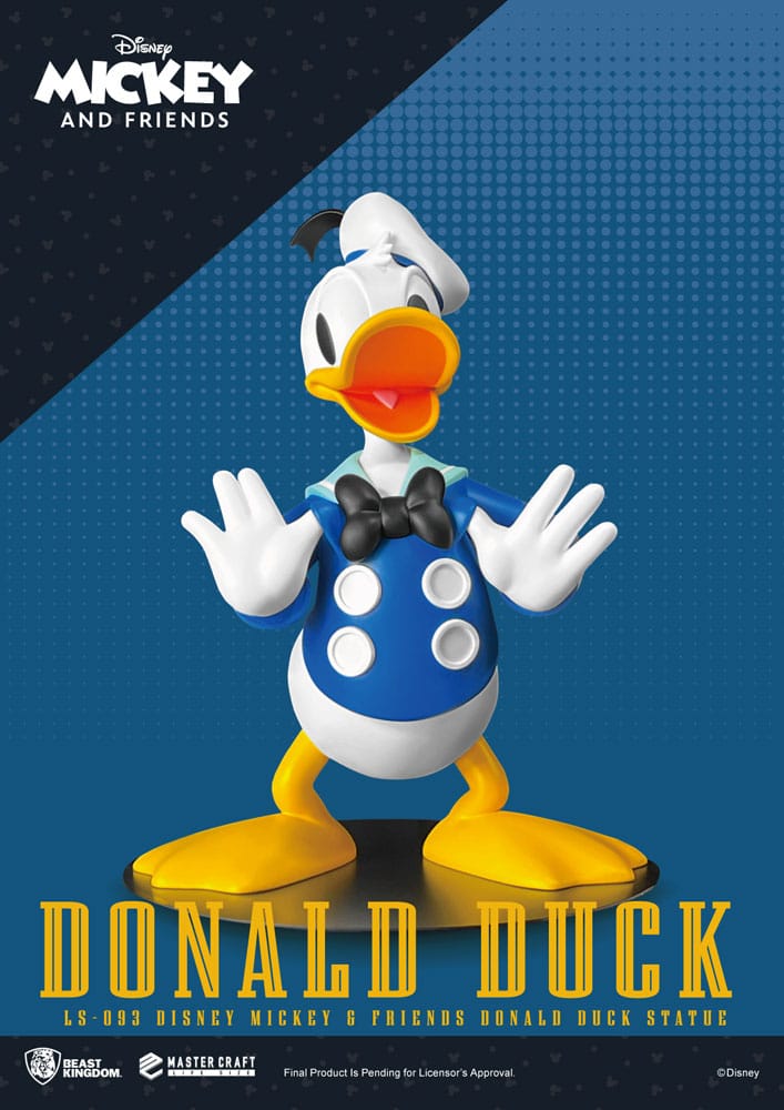 Beast Kingdom Donald Duck Life-Size Statue 103cm - Disney Edition