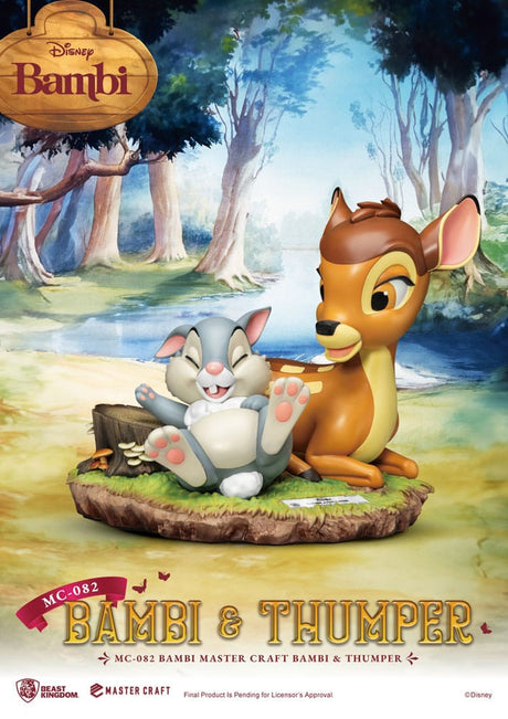Disney Master Craft Limited Edition Bambi & Thumper Statue (26cm)