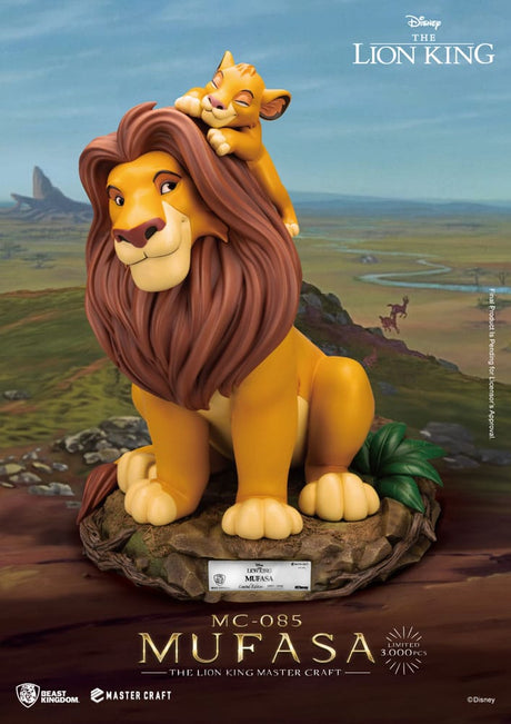 Disney Beast Kingdom Master Craft Statue - The Lion King's Mufasa 36cm