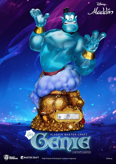 Disney Aladdin Master Craft 42cm Genie Statue