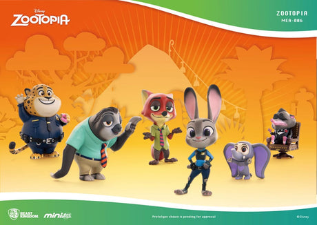 Zootopia Mini Egg Attack Series 10 cm Figures (Set of 6)