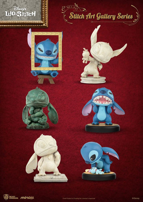 Lilo & Stitch Mini Egg Attack Figure Art Gallery Series (Set of 6)