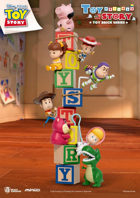 Toy Story Mini Egg Attack Figures: Brick Series from Beast Kingdom