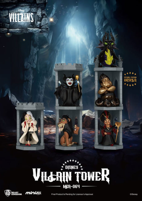 Beast Kingdom's Disney Villains Tower Mini Egg Attack Figures