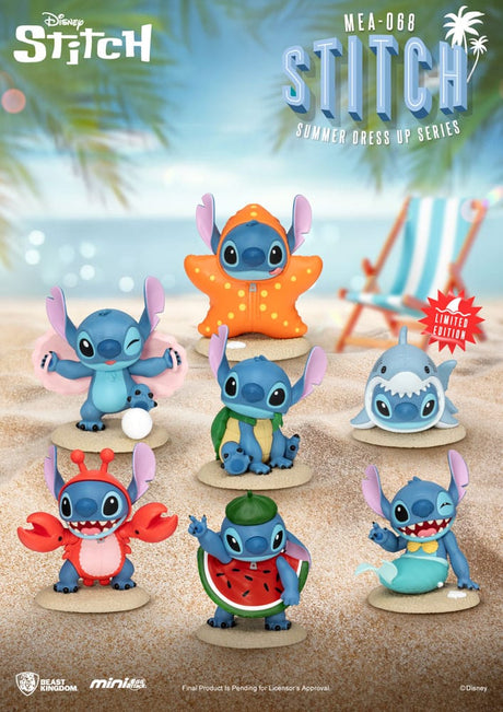 Lilo & Stitch Mini Egg Attack Summer Series Figures (6-Pack)