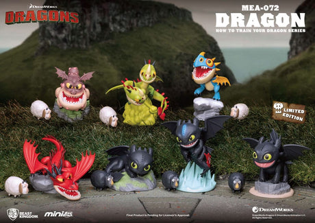 How to Train Your Dragon: Mini Egg Attack Series 10cm Figures (Set of 6)