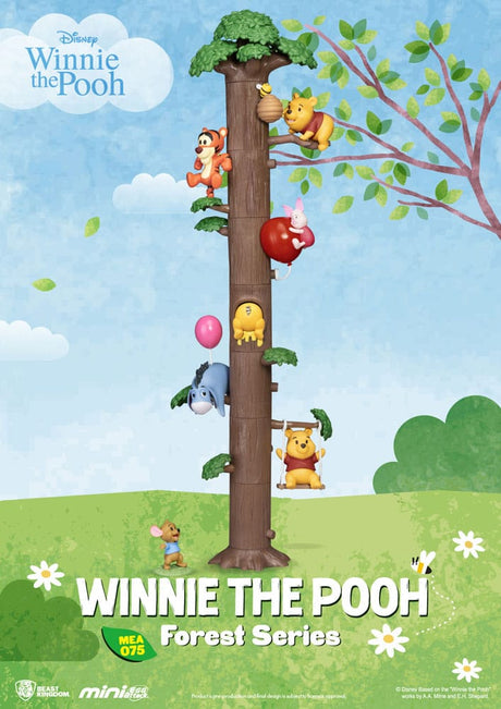 Disney Winnie the Pooh Mini Egg Attack Figures - Forest Series (Set of 6)