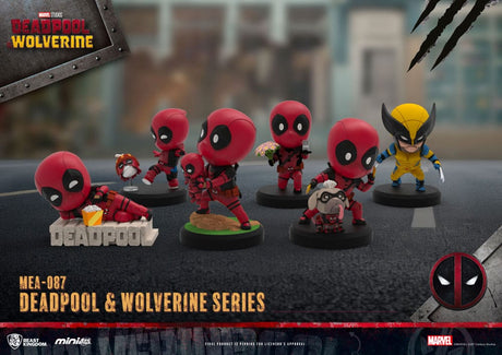 Deadpool 3 Mini Egg Attack Figures, Beast Kingdom, 8cm