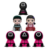 Squid Game Mini Egg Attack Piggy Bank Blind Box Figures Set