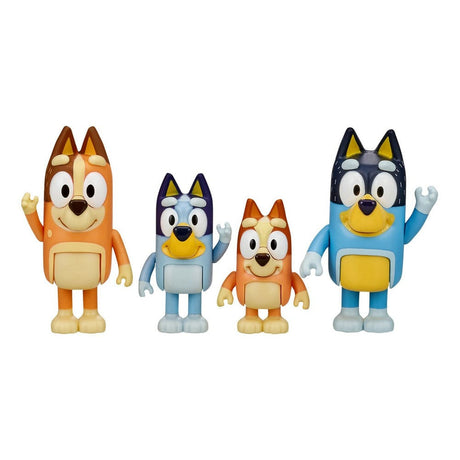 Bluey Moose Toys: Action Figures 4-Pack