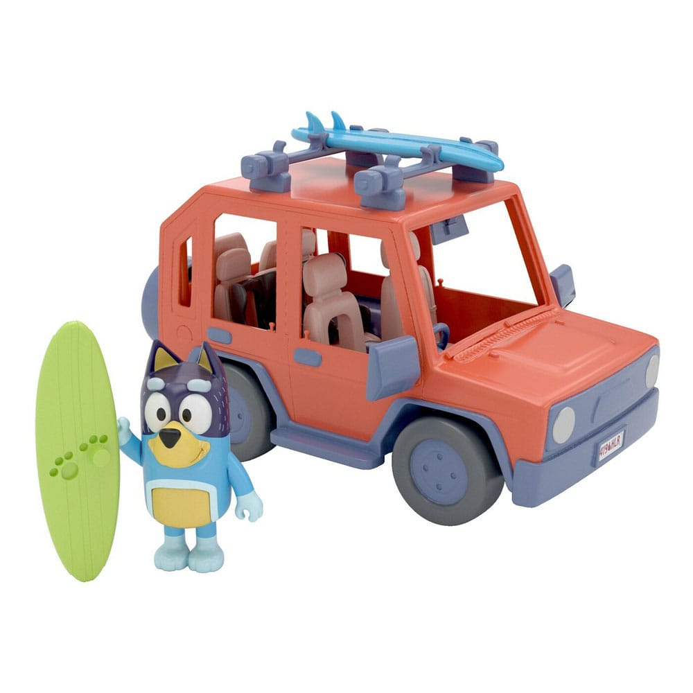 Bluey Family Cruiser Action Figure with Vehicle