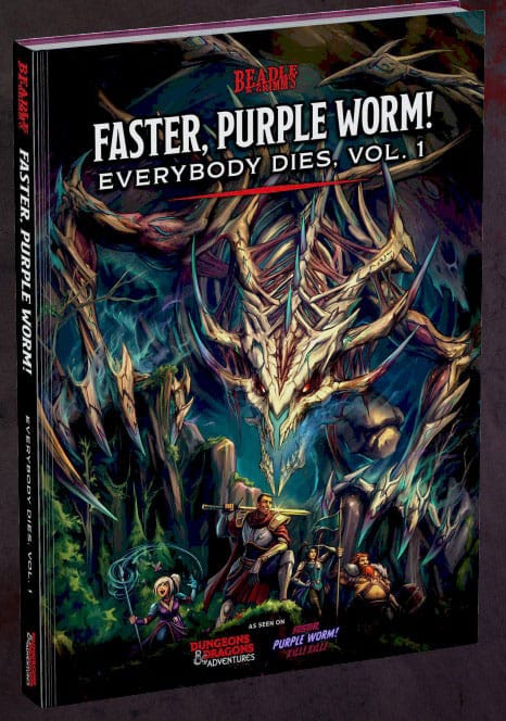 Dungeons & Dragons Adventure Book: Faster, Purple Worm