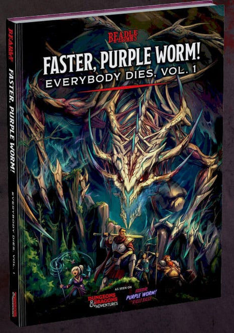 Dungeons & Dragons Adventure Book: Faster, Purple Worm