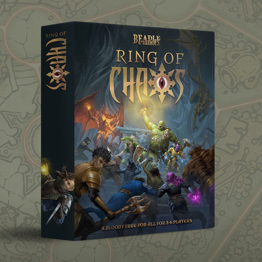 Ring of Chaos: Temple RPG Board Game - English Version