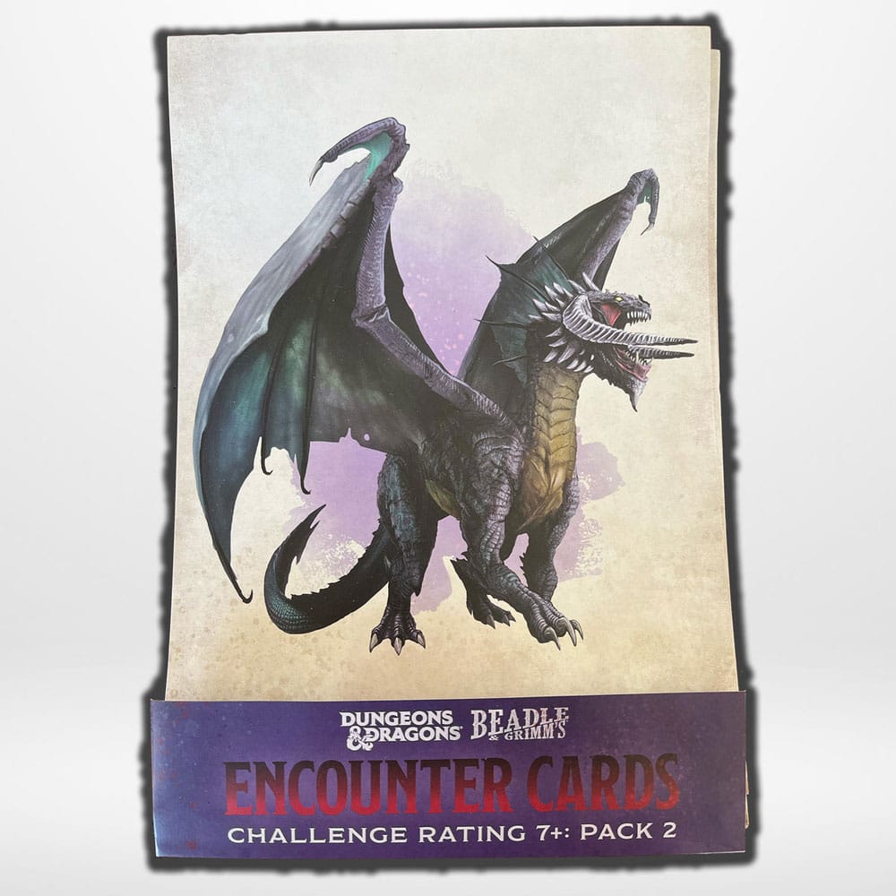 Dungeons & Dragons RPG Encounter Cards - Pack 2 (Challenge Rating 7+)