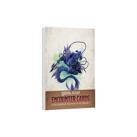 Dungeons & Dragons RPG Encounter Cards Pack 1 (CR 0-6)