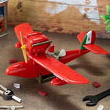 Porco Rosso 30th Anniversary Marco & Savoia Figure with Sound - 21 cm