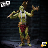 Vitruvian H.A.C.K.S. Mighty Orc Sovran Bur'Zagi Action Figure