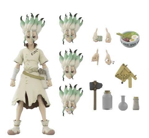 Exclusive Boss Fight Studio Dr. Stone Senku Action Figure