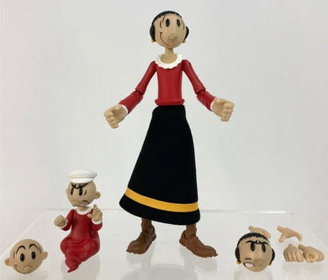Popeye Wave 01 Olive Oyl Action Figure by Boss Fight Studio