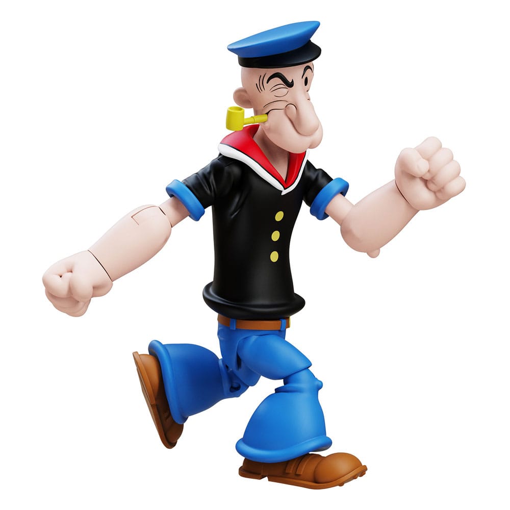 Collectible Popeye 1:12 Action Figure–First Appearance, Black Shirt Edition