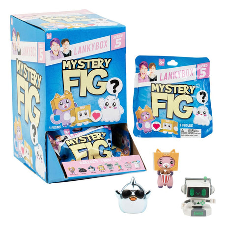 Lankybox Mystery Series 5 Display – 24 Minifigures, 6cm by Bonkers Toys
