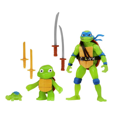 TMNT: Mutant Mayhem Leonardo Evolution 3-Pack Figures