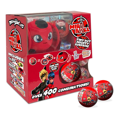 Miraculous Ladybug & Cat Noir Mystery Miraball Display (24)