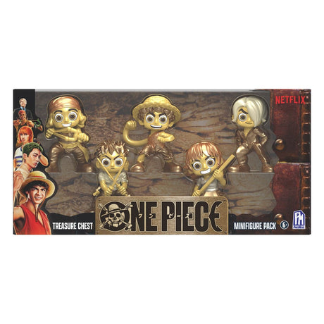 One Piece Gold Mini Figures Set - Series 1 Treasure Chest