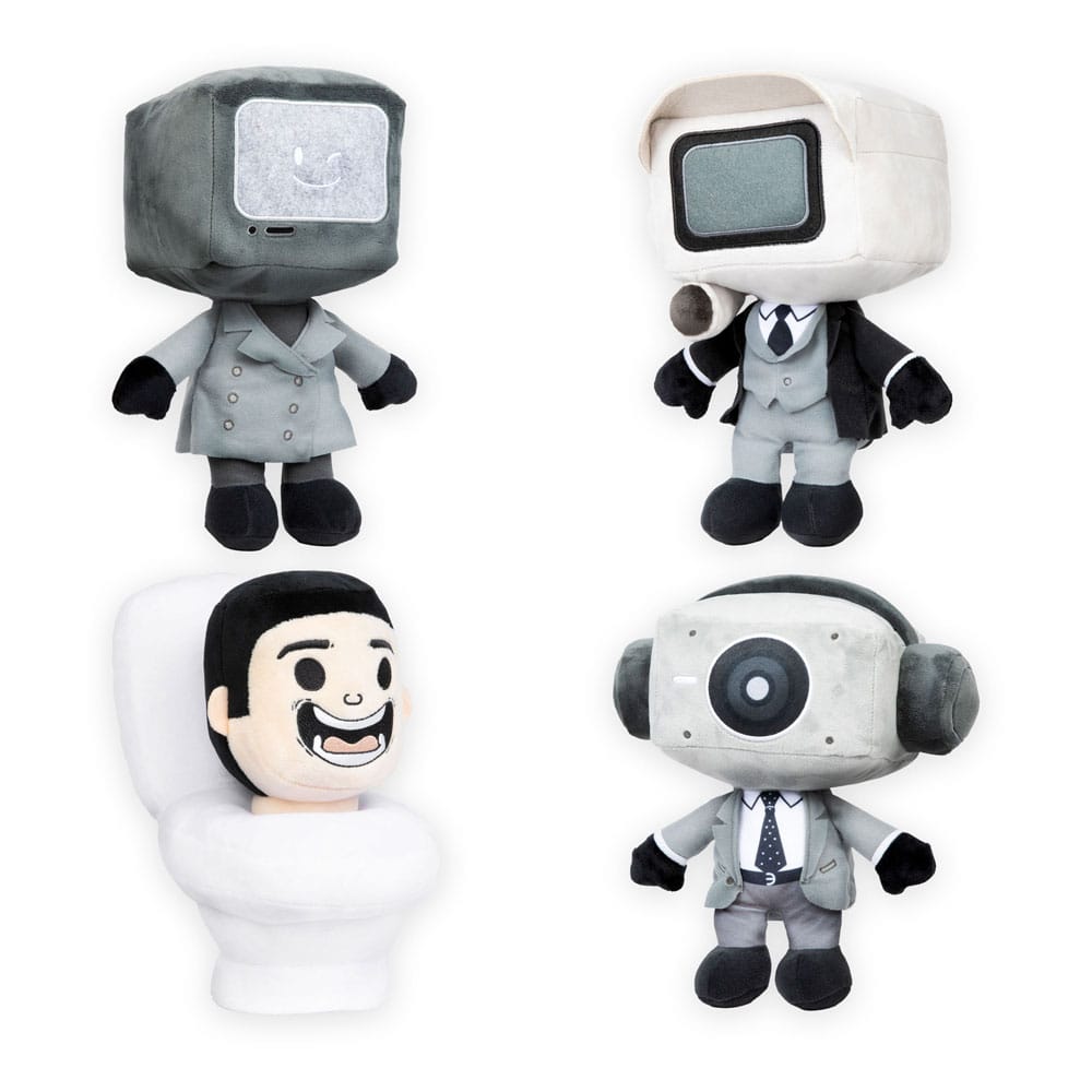 Mystery Skibidi Toilet Plush Blind Bag Display (2)
