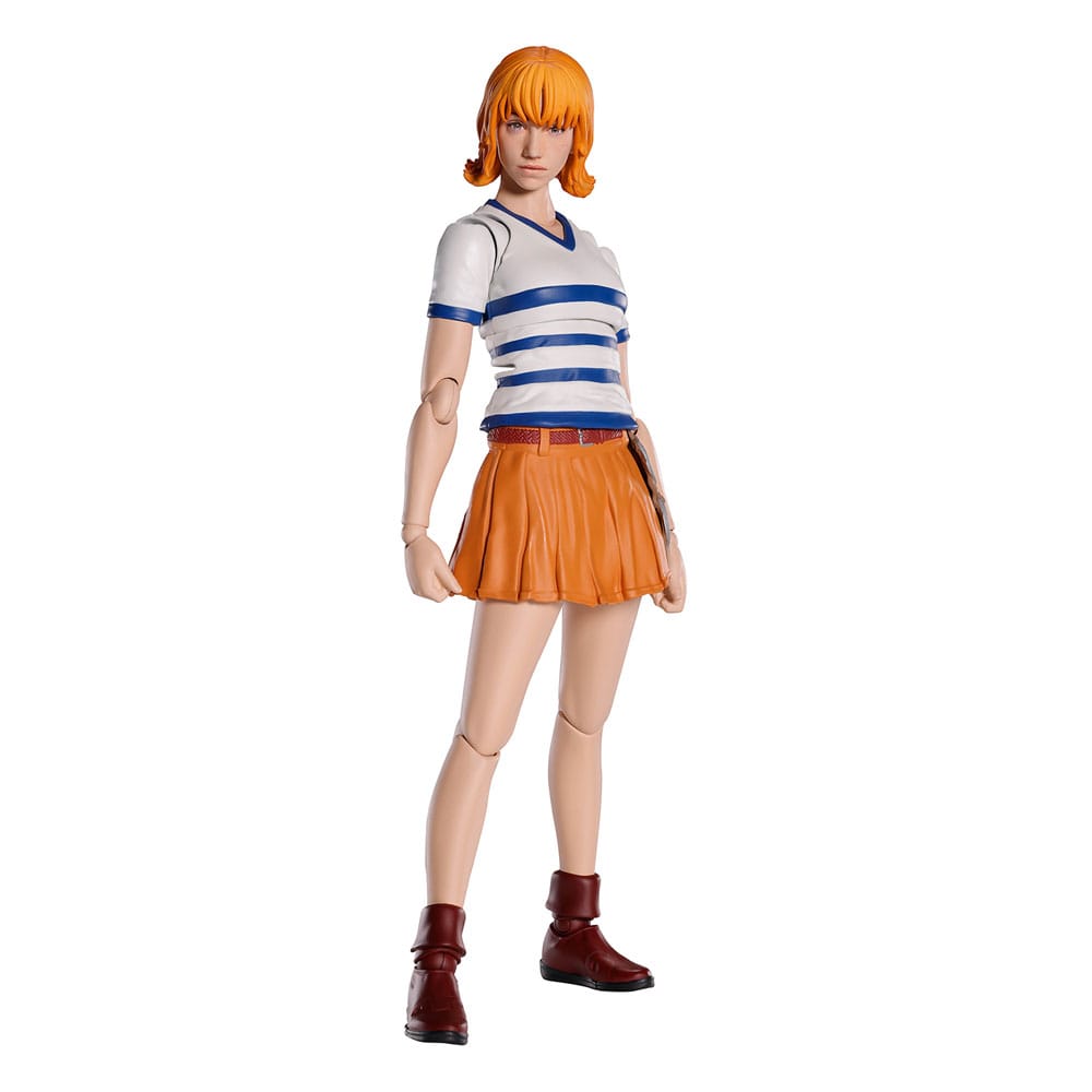 One Piece Live Action: S.H. Figuarts Nami Action Figure, 15cm
