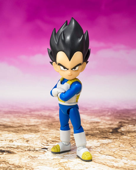Dragon Ball Daima S.H.Figuarts Vegeta Mini Action Figure 7 cm