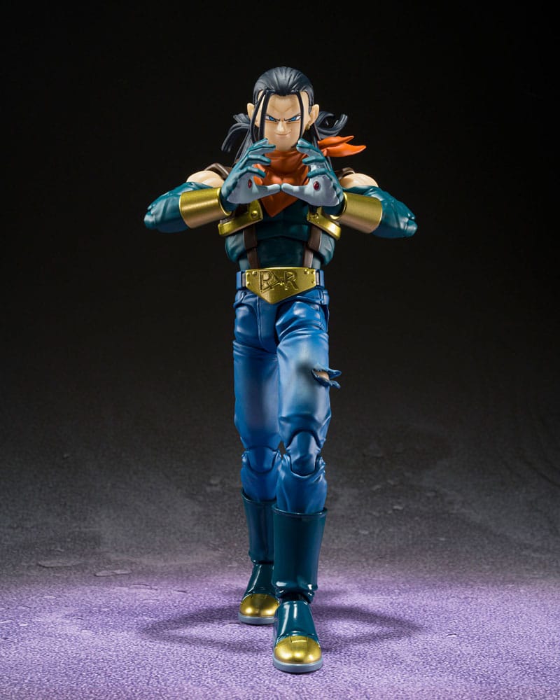 Dragon Ball GT S.H.Figuarts Super Android 17 Action Figure - 20 cm