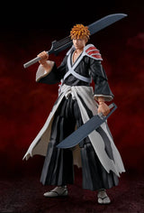 Bleach Thousand Year Blood War Ichigo Kurosaki Dual Zangetsu 16cm S.H. Figuarts Action Figure
