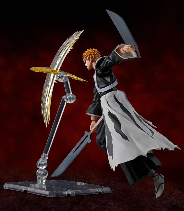 Bleach Thousand Year Blood War Ichigo Kurosaki Dual Zangetsu 16cm S.H. Figuarts Action Figure