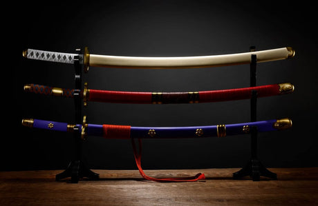 One Piece Proplica Roronoa Zoro Three-Sword Set