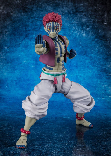Demon Slayer S.H.Figuarts Akaza Action Figure - 15 cm