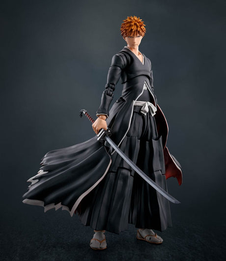 Bleach Ichigo Kurosaki Getsugatensho S.H. Figuarts Action Figure (16 cm)