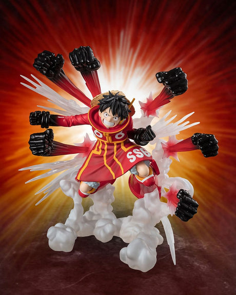 One Piece Figuarts ZERO - Monkey D. Luffy Gum Gum Hawk Gatling PVC Statue
