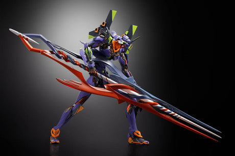 Neon Genesis Evangelion 30th Anniv. Metal Build Eva Test Type-01 w/ Spear of Gaius