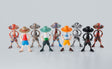 One Piece Luffy's Adventure 9cm Mini Figures (Pack of 10)