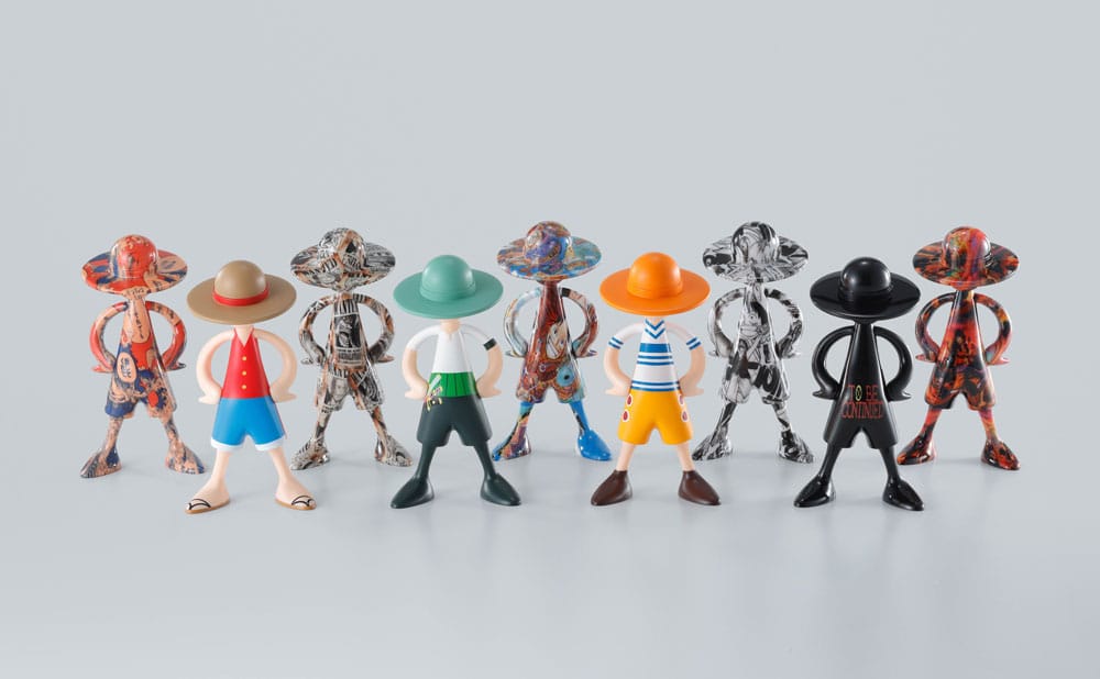 One Piece Luffy's Adventure 9cm Mini Figures (Pack of 10)