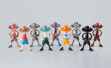 One Piece Luffy's Adventure 9cm Mini Figures (Pack of 10)