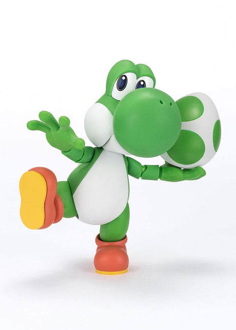 Super Mario S.H. Figuarts Yoshi Action Figure - 11 cm