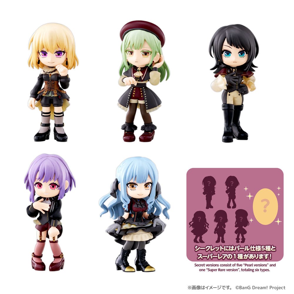 BanG Dream! PalVerse PVC Figure Assortment (6) by Bushiroad