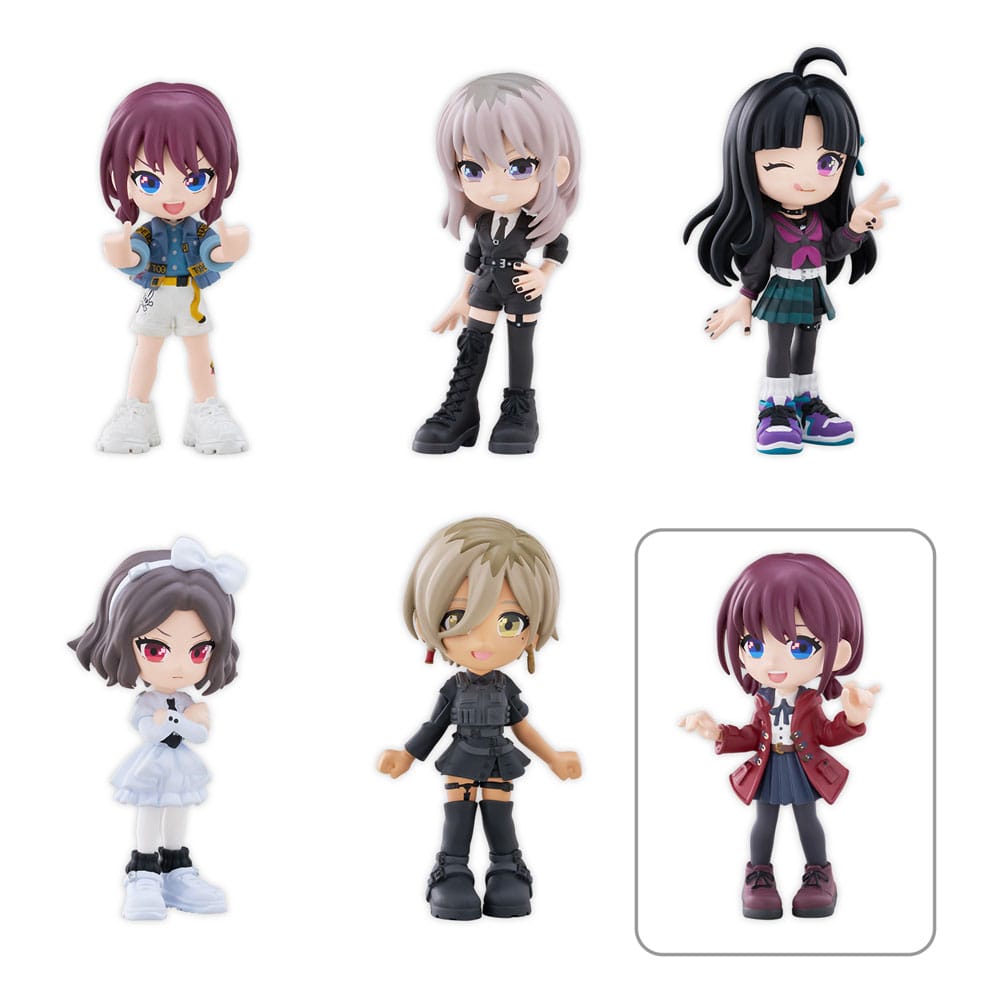 Girls Band Cry PalVerse PVC Figures Set, Assortment of 6