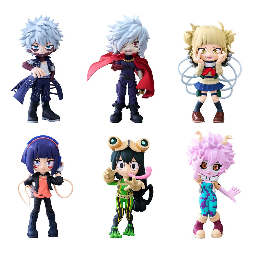 My Hero Academia Vol. 02 PalVerse PVC Collectible Figurines (6-Pack)