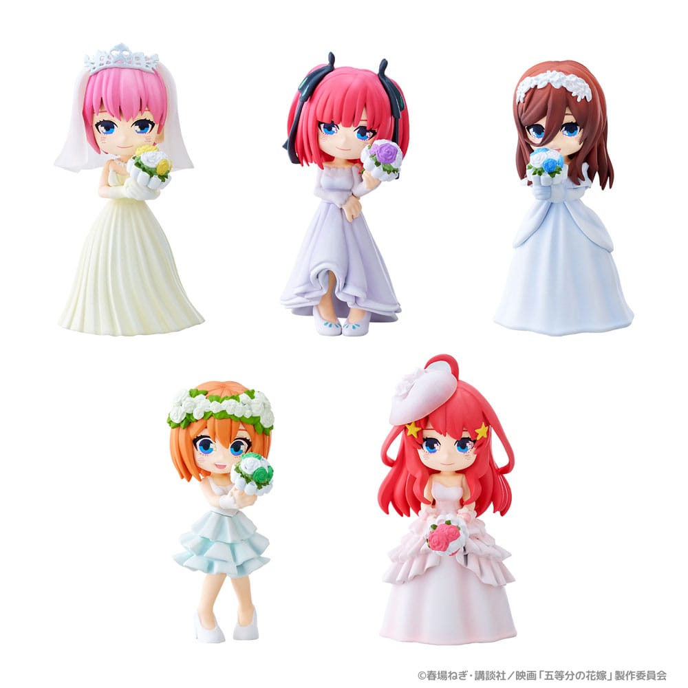 The Quintessential Quintuplets PalVerse PVC Movie Figures (Set of 5)