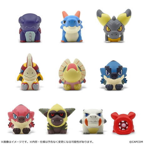 Monster Hunter: Vol. 2 Figure Builder Trading Finger Puppets (10 Pack)